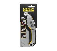STANLEY FATMAX Cuchillo Retráctil Fatmax 2 en 1, Seguridad, Cambio Instantáneo, Incluye 4 Hojas, Compatible Estándar, Diseño Ergonómico, 0-10-789-1
