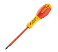 Stanley - FatMax Destornillador Pozidriv PZ1 X 100 mm 0-65-418, Rojo