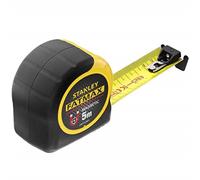STANLEY FATMAX Flexómetro Blade Armor Classic Magnético 5m, Cinta Ancha 32mm, Blindaje Termoplástico y Recubrimiento Mylar, Anti Abrasión y Corrosión, FMHT0-33864