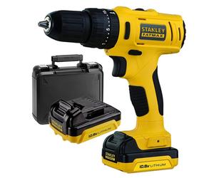 Stanley Fatmax FMC021S2-QW Taladro Atornillador Inalámbrico + 2 Baterías 10.8V + Maletín