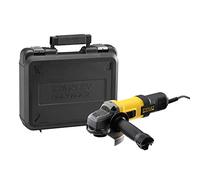 Stanley Amoladora eléctrica FATMAX FMEG220K-QS 125 mm 850W 12.000 rpm, incluye maletín