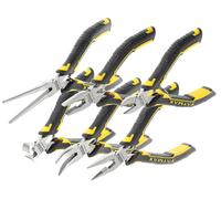 Stanley fatmax fmht0-80541, set de mini-alicates 6 piezas, mangos ergo