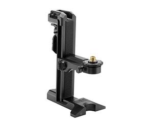 STANLEY FATMAX FMHT1-77435 - Soporte universal FatMAX para niveles laser de línea, Plataforma pivotante, Mecanismo de sujeción, Correa de goma