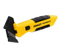 Stanley FatMax FMHT10373-0 - Cortador de papel de aluminio (hoja intercambiable, mango de goma, separador de cinta de metal, con ojal de sujeción, 1 unidad)