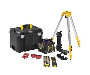 Stanley - FatMax FMHT77446-1 Nivel láser rotativo de luz roja RL600 a pilas
