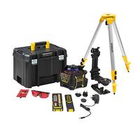 STANLEY FATMAX FMHT77449-1 Nivel láser rotativo RL600L rojo con batería de litio recargable