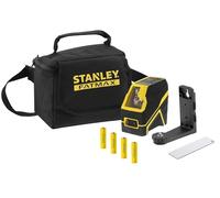 Stanley - FatMax FMHT77585-1 Nivel láser en cruz de líneas rojas a pilas, Rojo