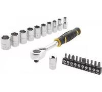 Stanley Juego de trinquete FatMax FMMT82680-0 3/8" 120 dientes y puntas, multicolor