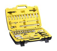 Stanley Juego de vasos FatMax FMMT82826-1 de 81 piezas 1/4" y 1/2" cabezas hexagonales