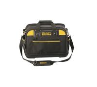 STANLEY FATMAX Bolsa de Herramientas Acceso Múltiple, Estructura Rígida, Tamaño 41x29x24 cm, Bolsillo frontal con cierre, Asa ajustable, Acceso a las herramientas, FMST1-73607