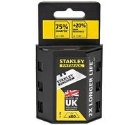 STANLEY FATMAX Hoja de cuchillo multiusos, juego de 50 piezas, 4-11-700