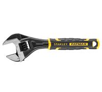 Stanley Llave inglesa ajustable FMHT13125-0 – Bimaterial, apertura rápida, mandíbulas 15° – 150 mm