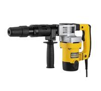 STANLEY FATMAX Martillo Demoledor SDS Max 5Kg, potencia 1.010W, energía de impacto 8.5J, 2900 ipm, Sistema Anti-Vibración, Portabrocas SDS Max, Incluye Maletín y Empuñadura Lateral, SFMEH220K-QS