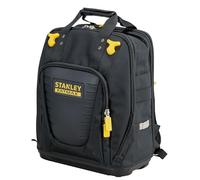 STANLEY FATMAX Mochila de acceso fácil, para herramientas, duradera y espaciosa, compartimento para portátil, múltiples bolsillos, base impermeable, 48x34x19 cm, FMST1-80144