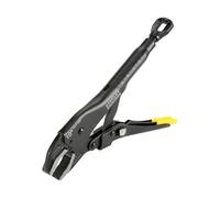 STANLEY FATMAX Mordaza boca curva 250 mm, liberación con una sola mano, acero de alto rendimiento, resistente a la corrosión, mecanismo Trulock, apriete potente, FMHT0-74886