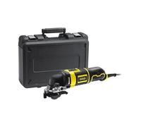 STANLEY FATMAX Multiherramienta Oscilante 300W, Cambio de Accesorios sin Herramientas, Velocidad Variable, Cortes Precisos y Eficientes, Incluye 18 Accesorios y Maletín - FME650K-QS