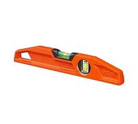 STANLEY FATMAX Nivel MLH trapezoidales, longitud 40 cm, cuerpo de aleación ligera, N° burbuja 2, precisión 0.5mm/m, base mecanizada, acabado de pintura epoxy, 1-42-312