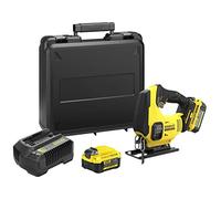 Sierra de calar inalámbrica Stanley FatMax V20 18 V/2 x 4,0 Ah, en estuche SFMCS600M2K