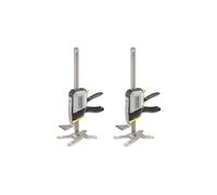 STANLEY FATMAX TradeLift Herramienta multifunción de elevación (hasta 150 kg), nivelación (ajustes de 2,5 mm), sujeción (hasta 150 kg) y extensión (hasta 220 mm) (paquete doble), FMHT83552-1