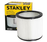 Stanley Filtro de cartucho 08-2501, apto para la mayoría de aspiradoras húmedas/secas de 5 a 18 galones, compatible con SL18115, SL18115P, SL18116, SL18116P, SL18191P, SL18199P, SL18117, SL18701P-10A,