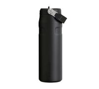 Stanley 1913 Botella de agua Flip Straw 2.0 0,7 L Acero inoxidable Negra - 10 h fría - Sin BPA