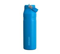Stanley IceFlow Flip Straw 2.0 - Botella de agua de 1.06 L, color azul y azul
