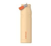 Stanley Flip Straw 2.0 Botella Agua Acero Inoxidable Con Pajita 1.06L - 15 Horas Fría - 3 Días Helada - Acero Inoxidable - Sin BPA - Antifugas - Apta Para Lavavajillas - Orange Sherbet