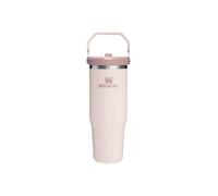 Stanley Flip Straw Tumbler 1.0 Botella Agua con Pajita 0.89L - Conserva el Frío 12 Horas - Termo Agua Fria - Acero Inoxidable - Sin BPA - Fácil de llevar - Apta Para Lavavajillas - Rose Quartz