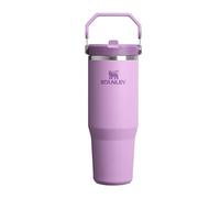 STANLEY Flip Straw Tumbler 1.0 Botella Agua con Pajita 0.89L - Conserva el Frío 12 Horas - Termo Agua Fria - Acero Inoxidable - Sin BPA - Fácil de llevar - Apta Para Lavavajillas - Lilac