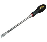 STANLEY FMHT0-62619 - Destornillador plano mecanico 6,5mm x 150mm con tuerca hexagonal para llave fija