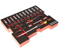 STANLEY FMHT0-74295 - Set 48 piezas 1/4", compatible con maletín T-STAK