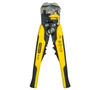 STANLEY FATMAX Alicate Pelacables Automático, Pelado de Cables 10-22 AWG, Mangos Cómodos, Gran Superficie de Agarre, Acero Forjado Cromado, Longitud 210mm, FMHT0-96230