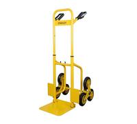 Stanley FT521 Carretilla Plegable - Carro Plegable con Ruedas - Carretilla máx. Capacidad de Carga 120 KG - Metal - 68 x 49 x 113 CM - Carro de Mano/Carretilla de Mano Plegable