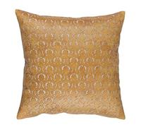 Stanley Hamilton, Funda de cojín Hecha a Mano, Decorativa, de Terciopelo, Corte con láser, Bordado para el hogar, sofá, Funda de Almohada (estándar, 45 x 45 cm), Color Mostaza, Ancho x 18 Alto