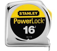 Stanley 33-116 16-Foot PowerLock Tape Rule (16-Foot tape- 2 Pack)