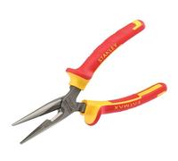 Stanley 0-84-006 - Alicate 1000V VDE punta semi-redonda recta 160mm