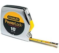 Stanley Herramientas de mano 10 pies x 0,25 pulgadas. PowerLock Pocket Bandma- 33-115