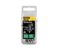 Stanley 1-PAA52T - Remaches de aluminio 4 x 3mm (20 u.)