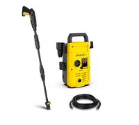 Stanley Hidrolimpiadora SXPW14B, de Alta Presión, de Agua Fría, para Automóviles y Superficies Domésticas Externas, Presión máx. 110 Bar, Caudal máx. 390 l/h, Consumo de energía 1400 W