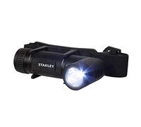 STANLEY HL2S - Linterna LED de manos libres con luz frontal de 280 lúmenes con diadema ajustable, batería alcalina alimentada (3x AAA incluida)