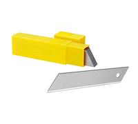 Stanley Hojas de cutter Estándar 25 mm – 20 unidades precortadas, 7 segmentos, 7 mm – 1-11-325