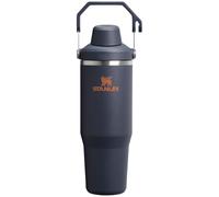 STANLEY IceFlow 2.0 - Vaso de flujo rápido con asa, 30 onzas, tapa de boquilla en ángulo giratorio, botella de agua a prueba de fugas, acero inoxidable aislado, sin BPA, color crepúsculo