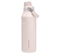 Stanley IceFlow - Botella de agua de flujo rápido, 50 onzas, tapa de boquilla en ángulo, ligera y a prueba de fugas para viajes y deportes, acero inoxidable aislado, sin BPA, cuarzo rosa
