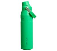 Stanley IceFlow - Botella de Agua de Flujo rápido, Tapa en ángulo, Ligera y a Prueba de Fugas para Viajes y Deportes, Acero Inoxidable con Aislamiento, 1 litro, sin BPA, Prado
