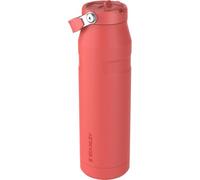 Stanley IceFlow Flip Straw 2.0 - Botella de agua de 1,06 L, color coral caliente, OS