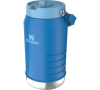 Stanley IceFlow Flip Straw 2.0 - Botella de agua de 1,9 L, color azul