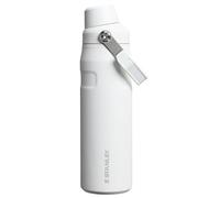 Stanley IceFlow Flip Straw 2.0 - Botella de agua de 24 onzas, popote integrado con apertura más grande, ligera y resistente a fugas, acero inoxidable aislado, sin BPA, escarcha