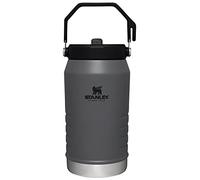 Stanley IceFlow - Vaso de acero inoxidable, botella de agua aislada al vacío para el hogar, la oficina o el automóvil, reutilizable, con popote, resistente a fugas, se puede voltear durante 12 horas o