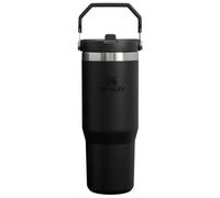 Stanley IceFlow - Vaso de acero inoxidable con aislamiento al vacío para casa, oficina o automóvil, reutilizable, con popote resistente a fugas, se puede volver fría durante 12 horas o con hielo por 2