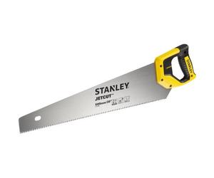 Stanley Jetcut Sierrote Manual 500 Mm (20") C75s, Hoja Acero 0,85 Mm, 7 Tpi, Dientes Universales, Empuñadura Ergonómica Bicolor Soft-grip Con Guías 45°/90°